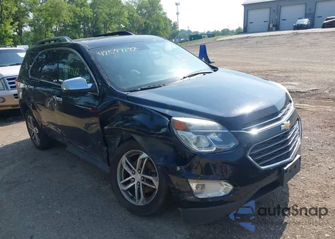 2016 Chevrolet Equinox Ltz from USA, damaged, VIN 2GNFLGEK7G6275751